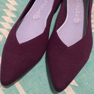 SOLD Rothy’s BNIB Aubergine Merino Points 11.5